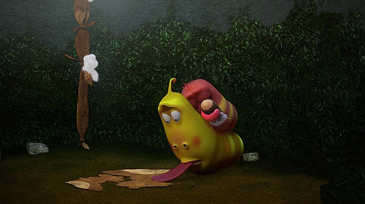  b>爆笑虫子第三季 /b>:臭屁虫找到一个新玩伴,却被小红虫弄坏了(4)