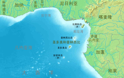 几内亚湾纬度位置图片