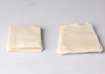 梯形皮怎么包抄手