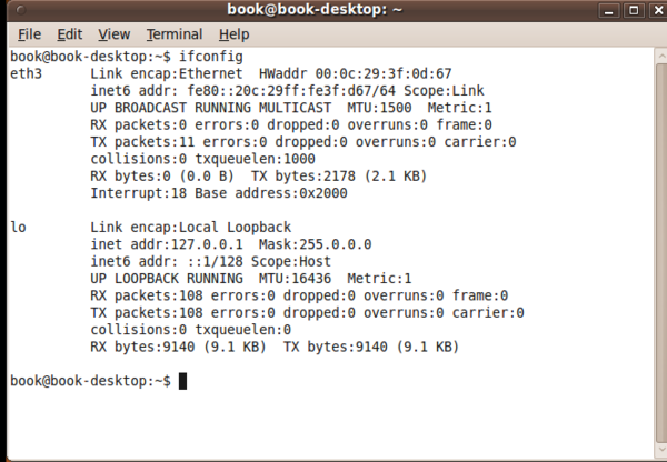 vmware虚拟机LINUX查看不了IP