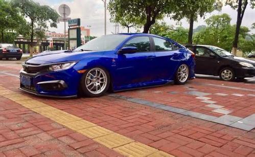 十代思域轮毂16寸改17寸,能增底盘高度吗