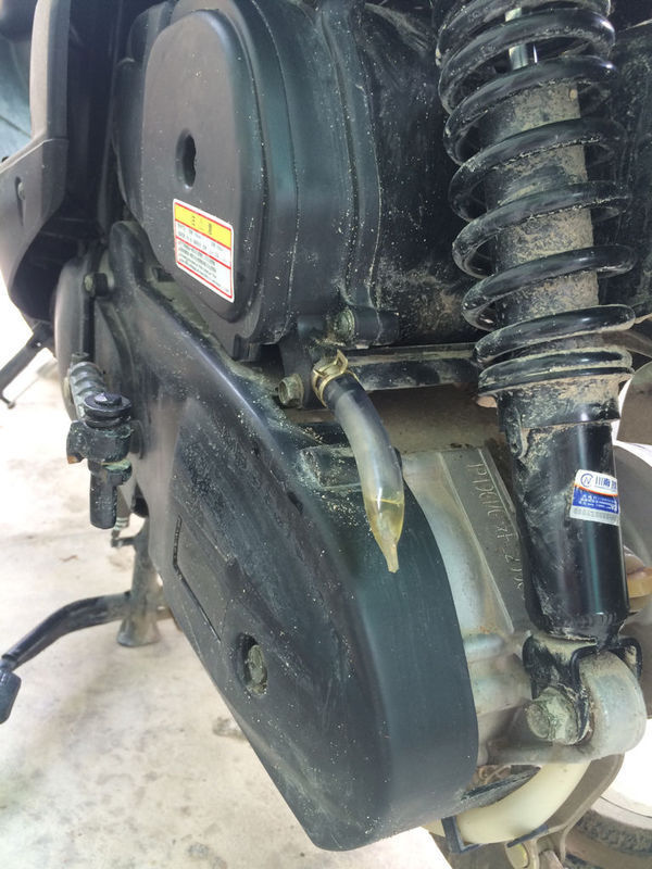 雅马哈发动机真伪鉴别 底部刻印字样是JINLAN