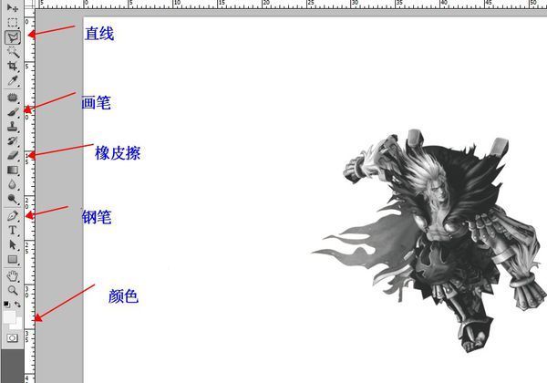 手绘板在 ps里只能画直线怎么回事