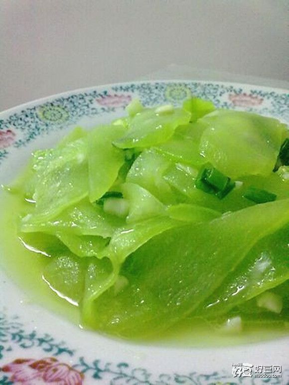 素炒莴笋片怎么做好吃