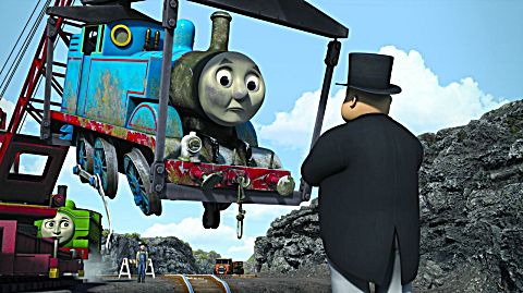 托马斯和他的玩具 托马斯过河