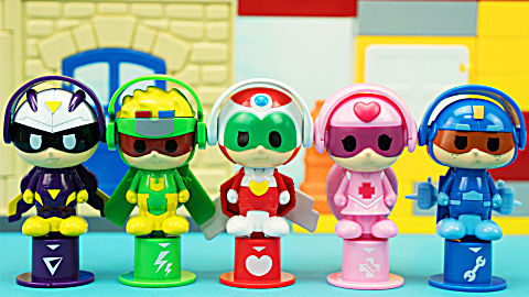 玩具大联萌 第1103集  开心超人10周年 玩具,5款弹射变形飞行器