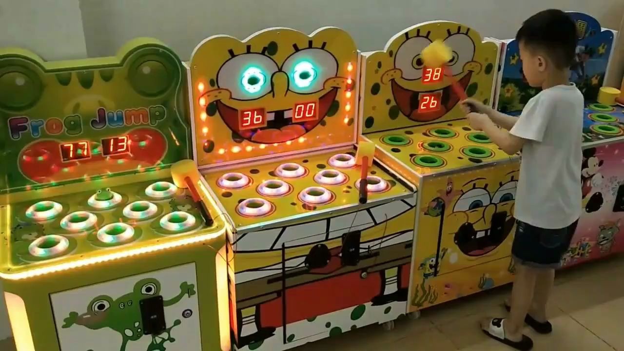 立品游乐设备儿童打地鼠游戏机系列