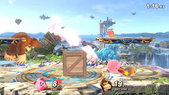 [图]卡比KIRBY VS 森喜刚Donkey Kong#我的游戏日常