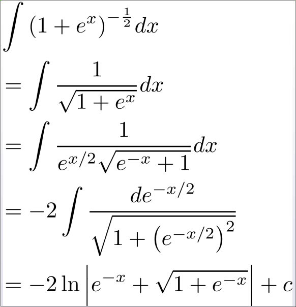 e的x^2次方求积分图片