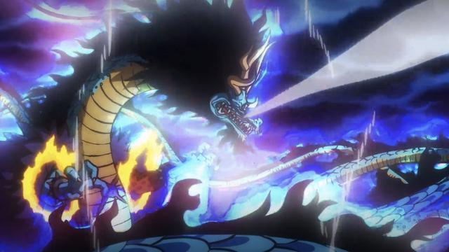 海贼王路飞战斗凯多