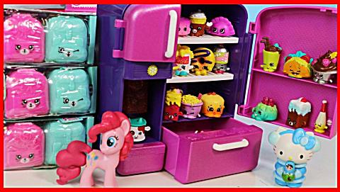 北美玩具  第一季 第666集  小马宝莉与凯蒂猫购物精灵shopkins冰箱