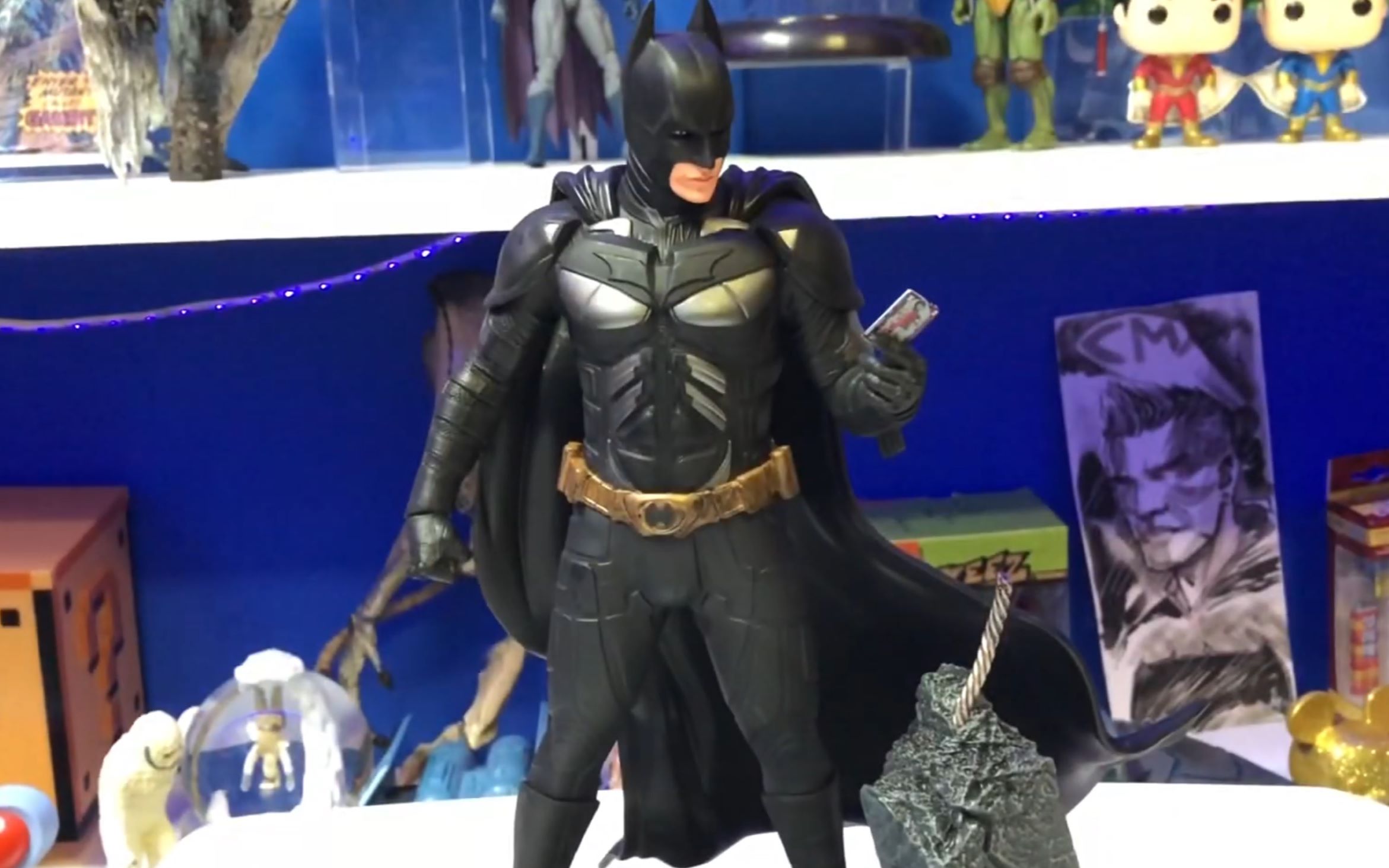 [图]蝙蝠侠Diamond select pvc gallery The Dark Knight Batman review