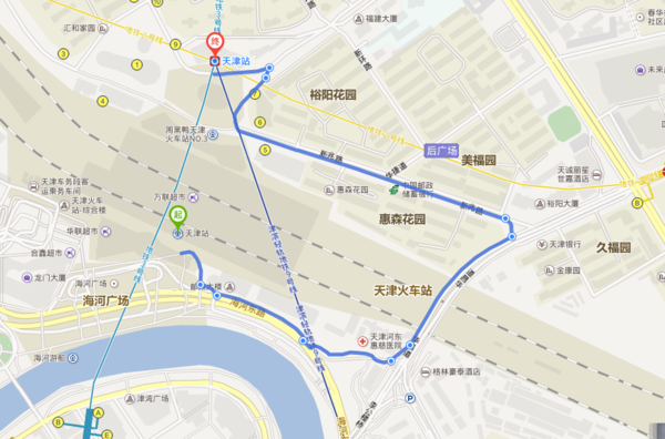 天津3号地铁站线路图图片