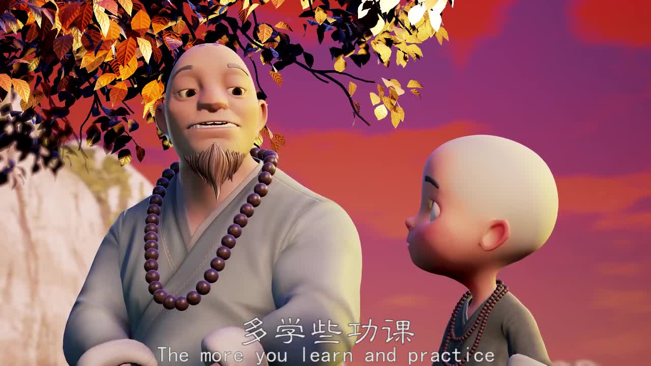 佛教动漫 一禅小和尚 伤心是修行 师父说,感情上的挫折也是种修行