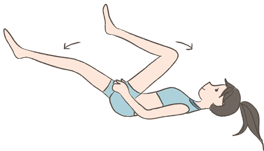 空中脚踏车的正确做法图解