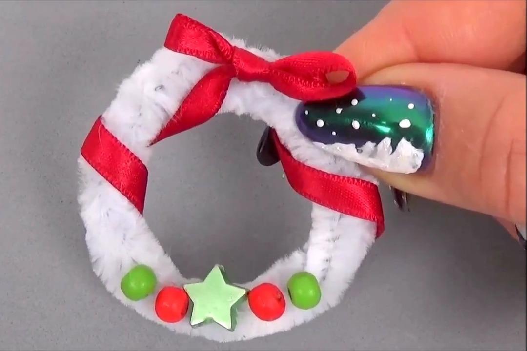 视频-袖珍世界diy:迷你 圣诞花环