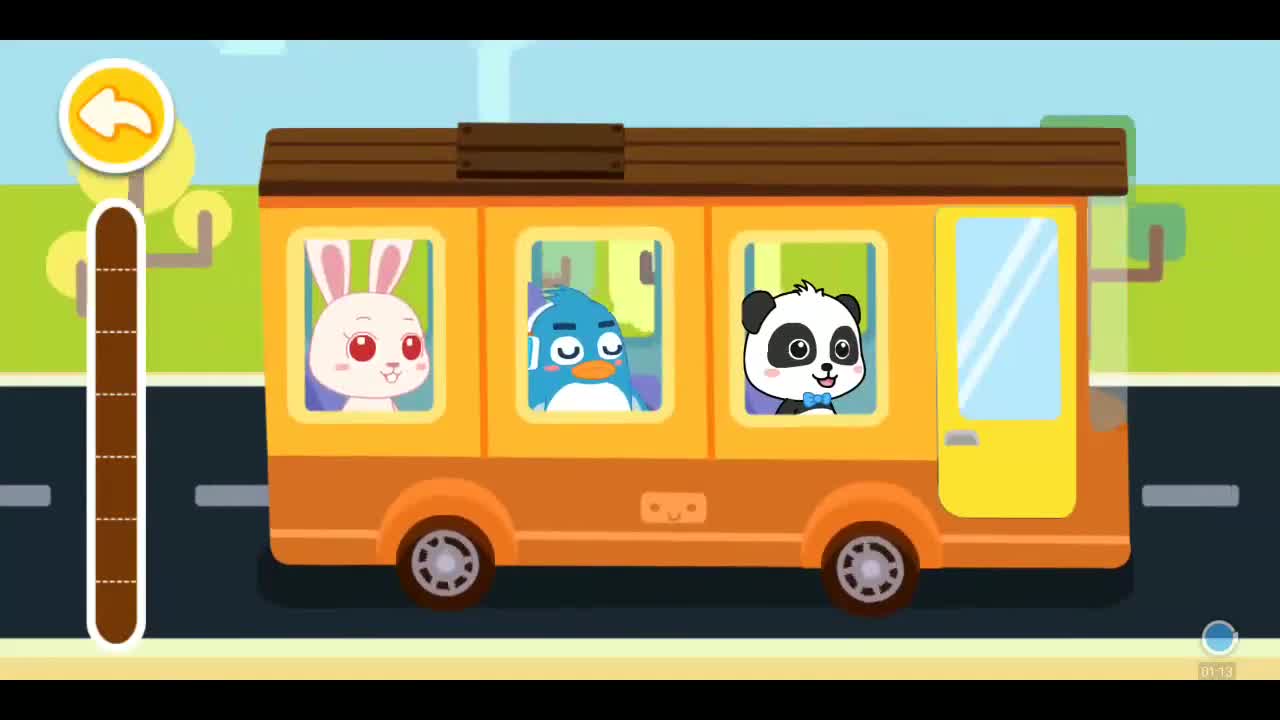 奇妙带着礼物 参加鲨鱼家族的圣诞节;宝宝巴士动物世界游戏