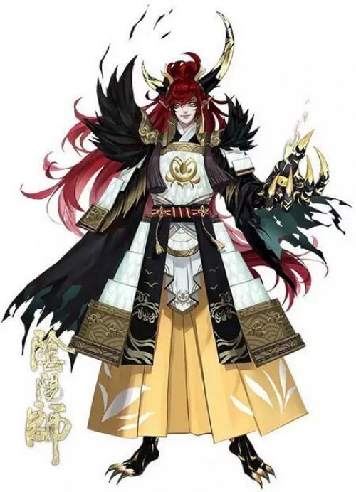 求阴阳师茨木红发皮肤的高清大图