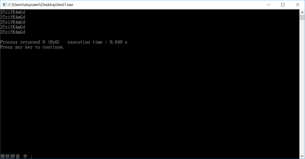 C语言每次生成的随机数不变,求解(应该不是随