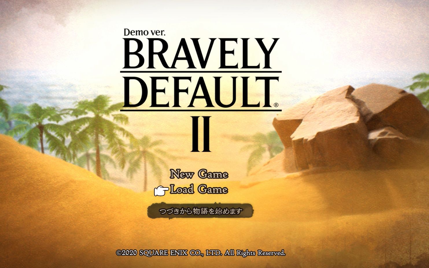 [图]BRAVELY DEFAULT II试玩版DAY3 试玩版的boss