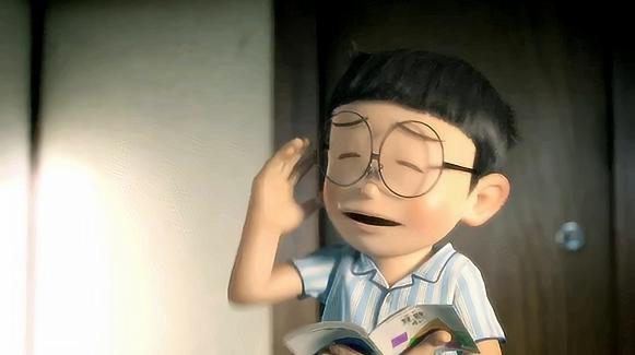 视频- 哆啦a梦剧场版:大雄用功读书每天去复习结果还0分