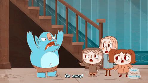  b>英语儿歌 /b> go away spooky goblin