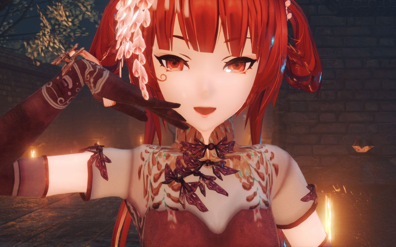 【mmd/ray】千灯愿【石英式东方栀子-环发墨染紫藤】【自己喜欢的渲染