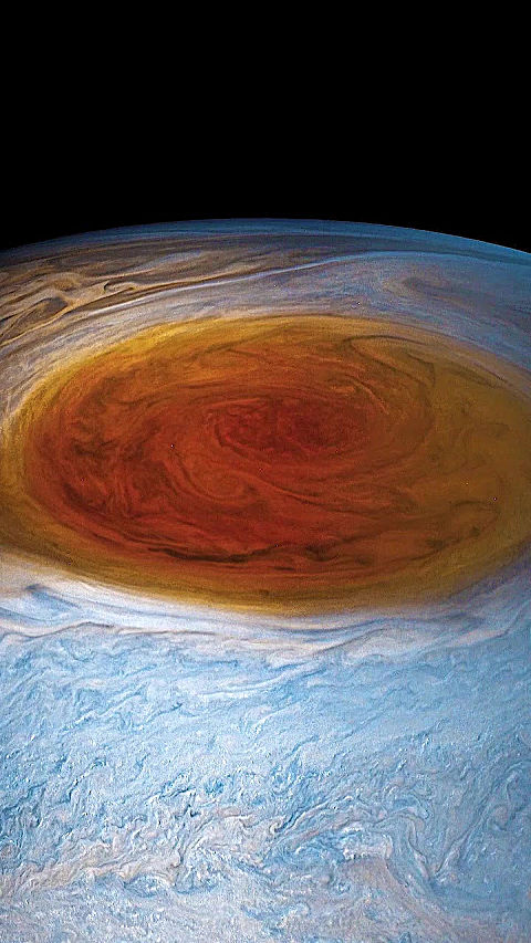 木星大红斑,你们脑海正在幻想什么?