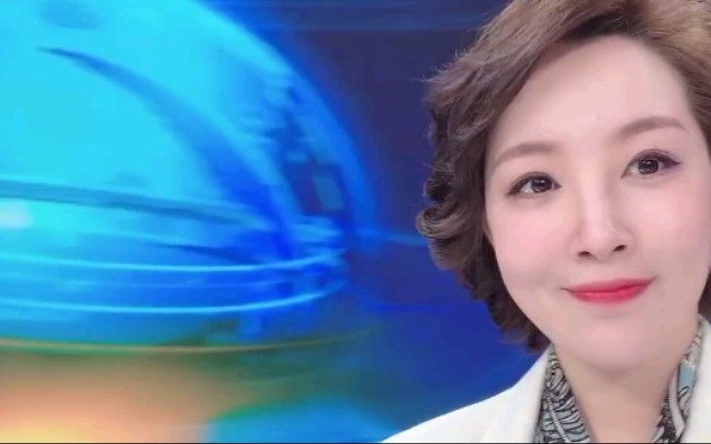 河北新闻联播 新闻主播妙然 秀 新闻演播室