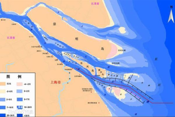 长江入海口 长江入海口怎么看
