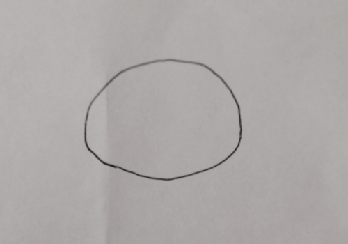 如何绘制qq画图红包里的熊?