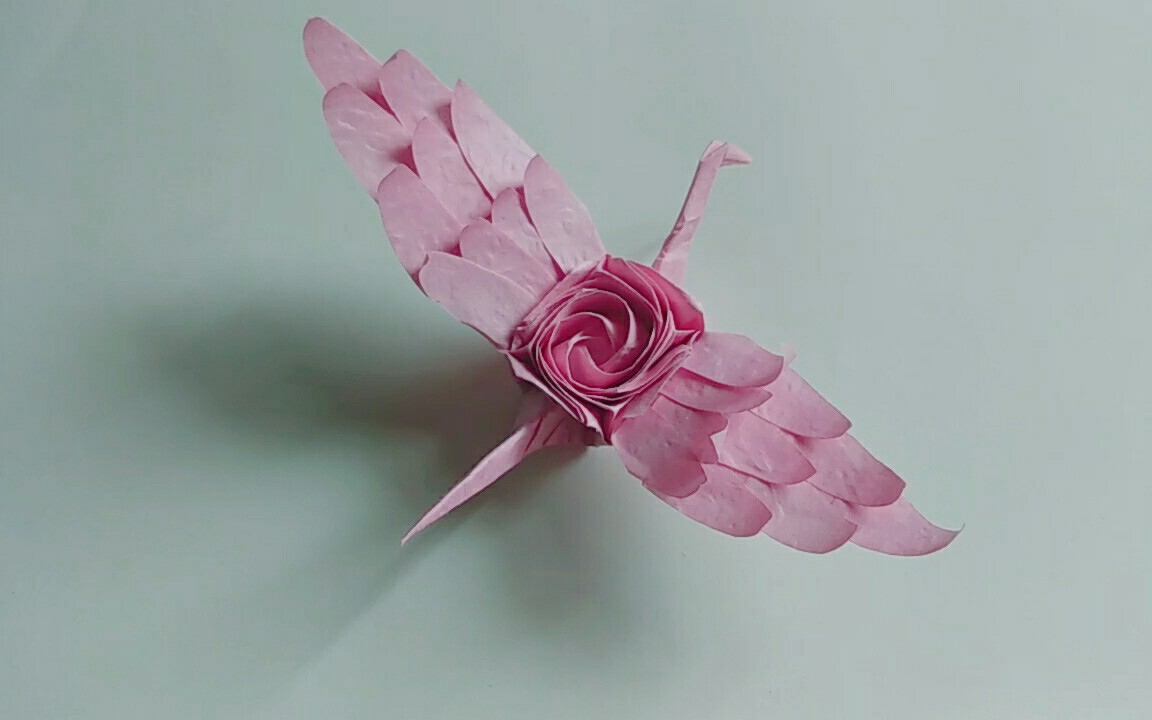 千纸鹤糖纸玫瑰图片
