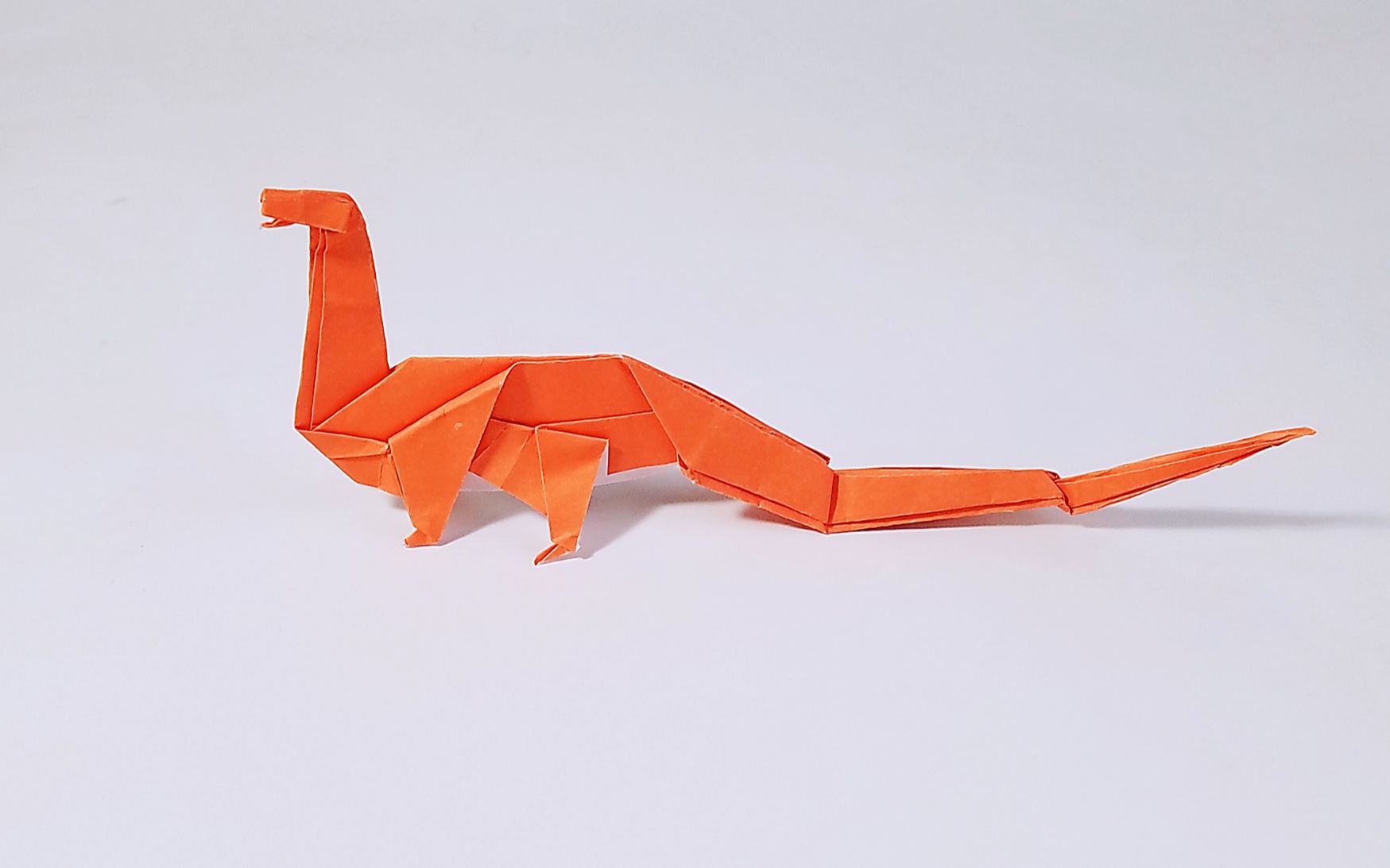 教你 b>折纸梁龙 /b>,生动 b>折纸 /b>陆地生物篇