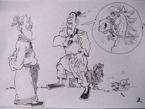 塞翁失马:比喻一时虽然受到损失,也许反而因此能得到好处.