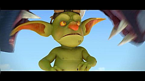 鲨口 b>逃生 /b>的哥布林小怪物