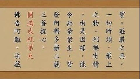 大乘无量寿经读诵(悟行法师字幕)