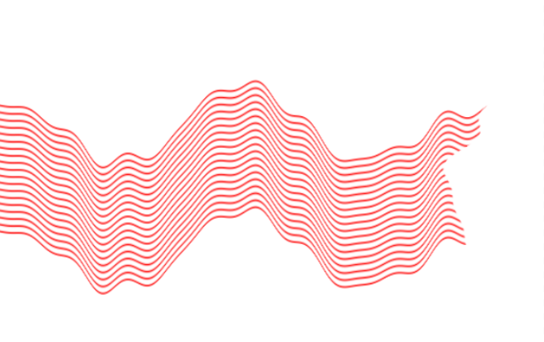 组合这些线条 3.滤镜-扭曲-波浪