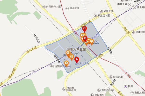 像深圳火车站,深圳西站,深圳北站它们是同一条线路吗?