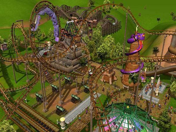 游戏的名字叫过山车大亨.