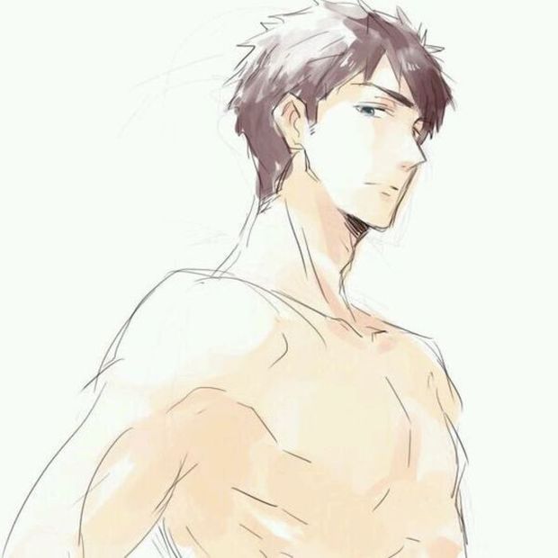 求好看的半裸男生头像