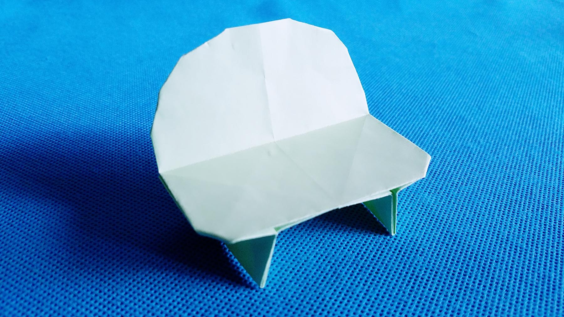 折纸王子 小沙发折纸教程讲解详细一看就会