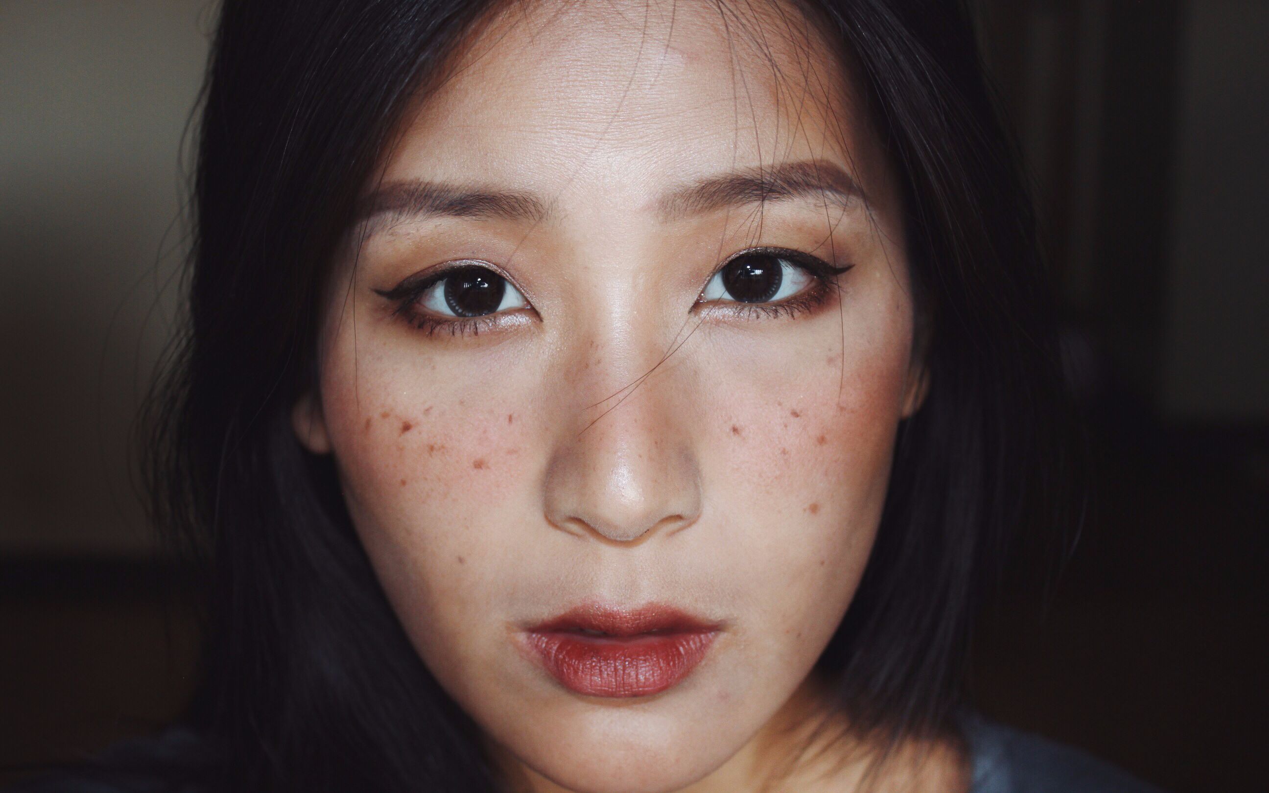 没有雀斑的脸就像 没有了 星星的天空 fake freckles makeup