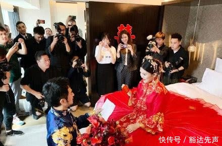 婚礼现场曝光新娘