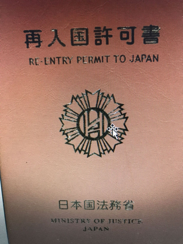日本《再入国许可书》图标是什么意思?