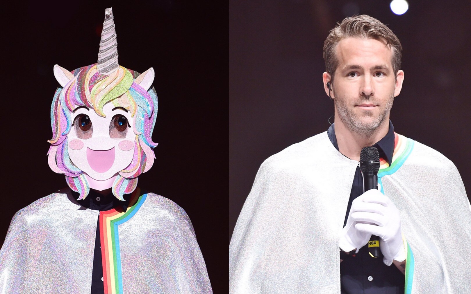 死侍小贱贱ryan做客韩国蒙面歌王演唱《 tomorrow》震惊众人