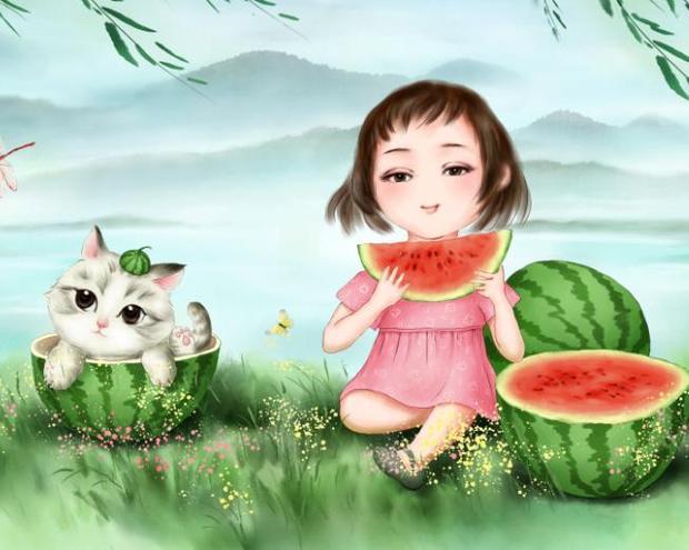 我喜欢夏天,喜欢它生机勃勃,繁星满天,给我带来快乐的心情.