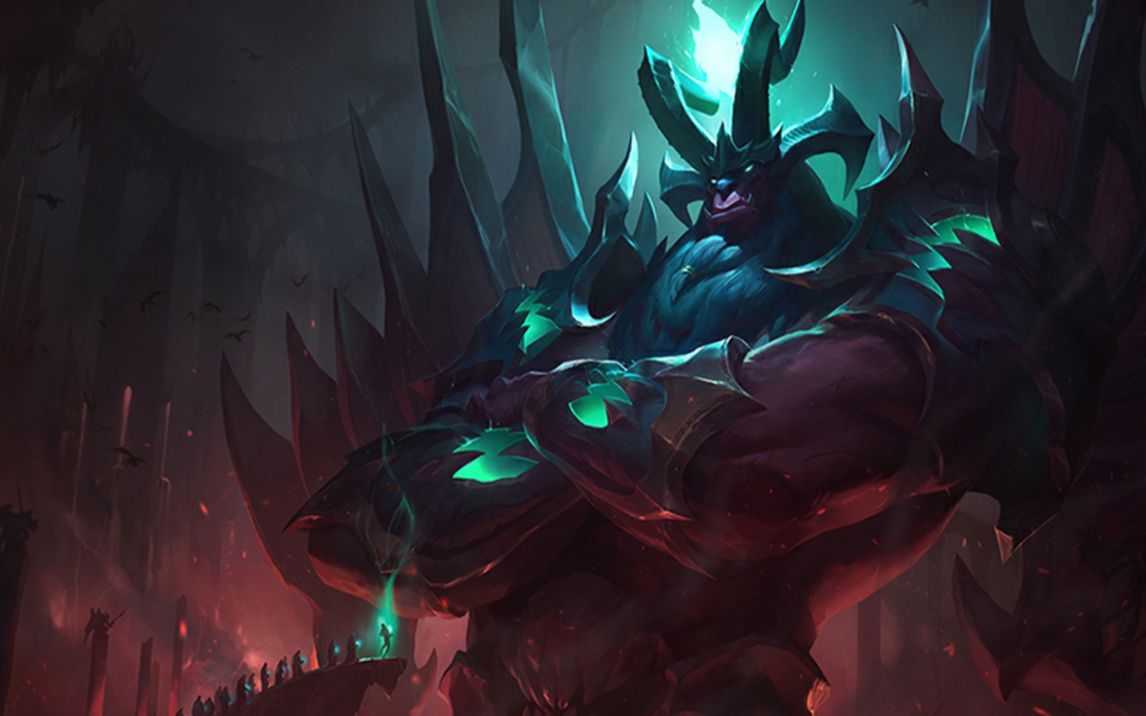 地狱之门卫士 加里奥  正义巨像 ——  lol英雄联盟 皮肤预览