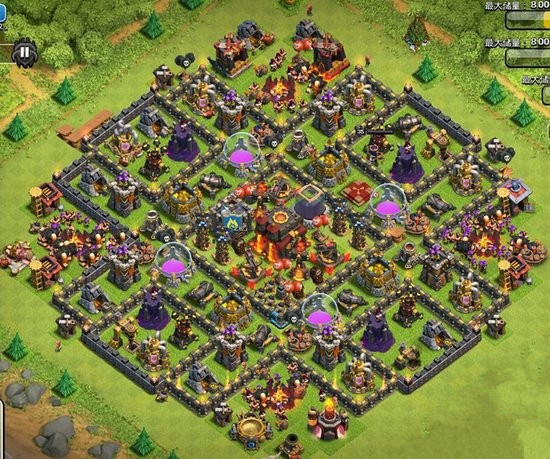 《部落冲突》十本神阵推荐 360度超强防御