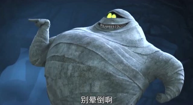 精灵旅社2:木乃伊召唤风沙,丹尼斯也有模有样的学起他的动作