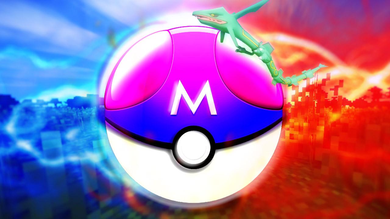 我的世界《神奇宝贝日月》46 幸运方块开到四个大师球裂空座满级.